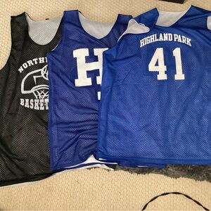 Basketball practice jerseys